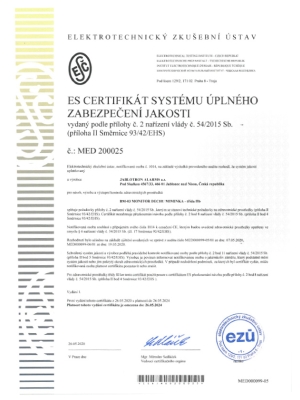 Cert zabezpečení jakosti